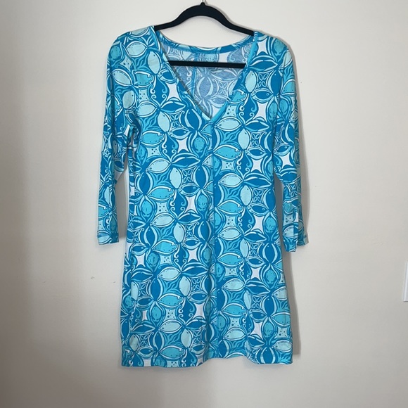 Lilly Pulitzer Juliet V-Neck Dress 💙 - Picture 5 of 8